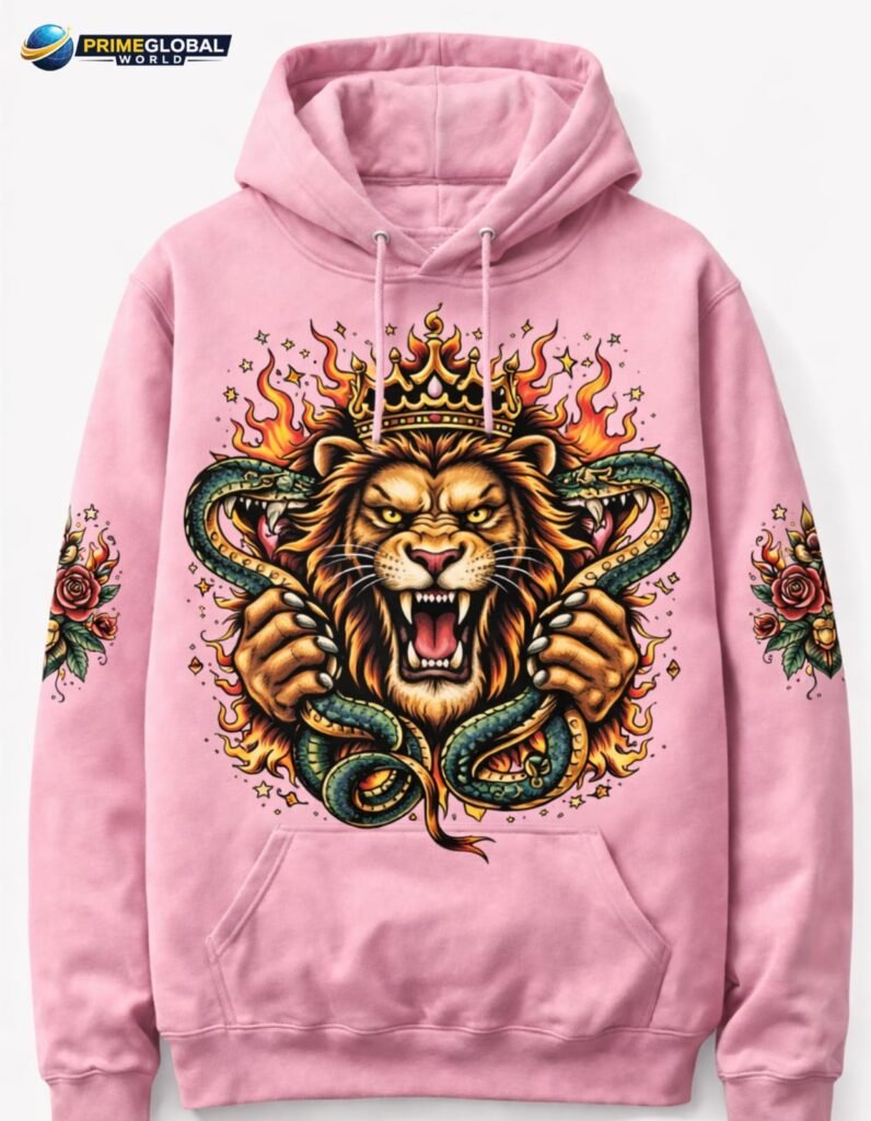 pink houdie